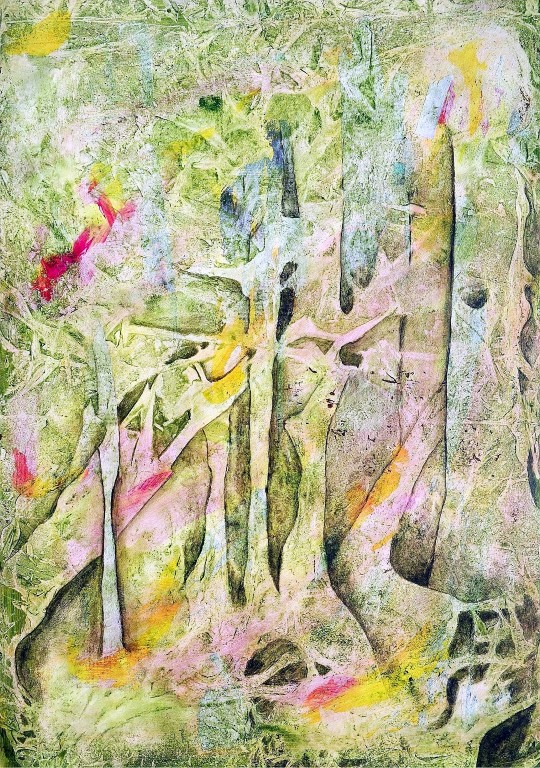 50x70, acryl auf papier